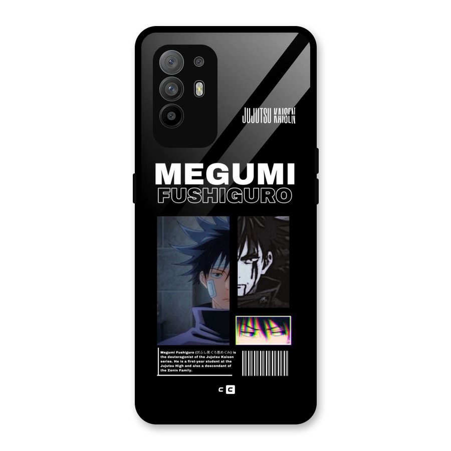 Megumi Fushiguro Glass Back Case for Oppo F19 Pro Plus 5G