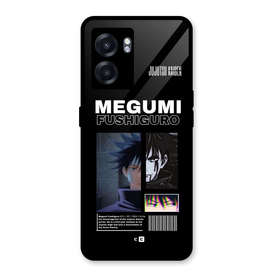 Megumi Fushiguro Glass Back Case for Oppo K10 (5G)
