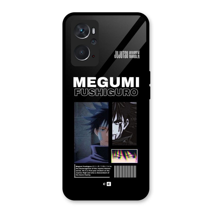 Megumi Fushiguro Glass Back Case for Oppo K10 4G