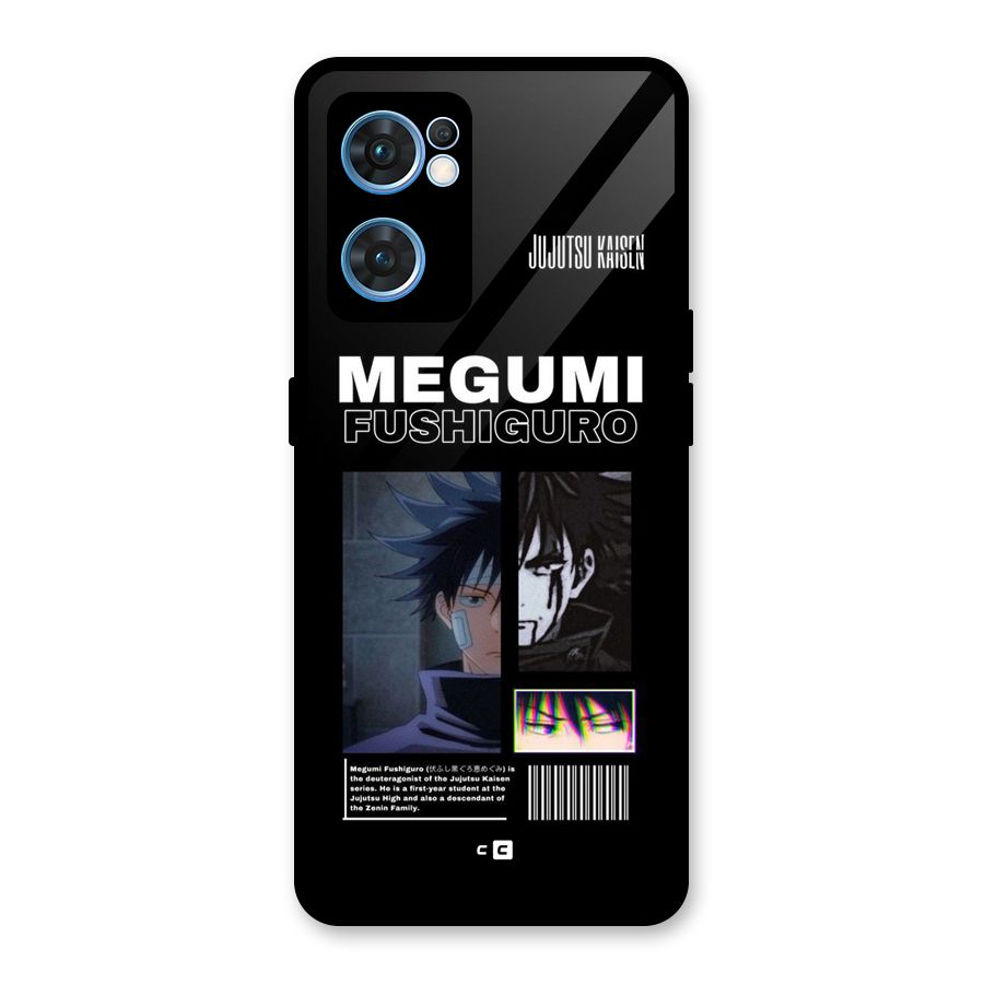 Megumi Fushiguro Glass Back Case for Oppo Reno7 5G