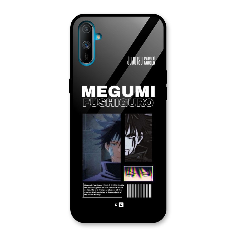 Megumi Fushiguro Glass Back Case for Realme C3