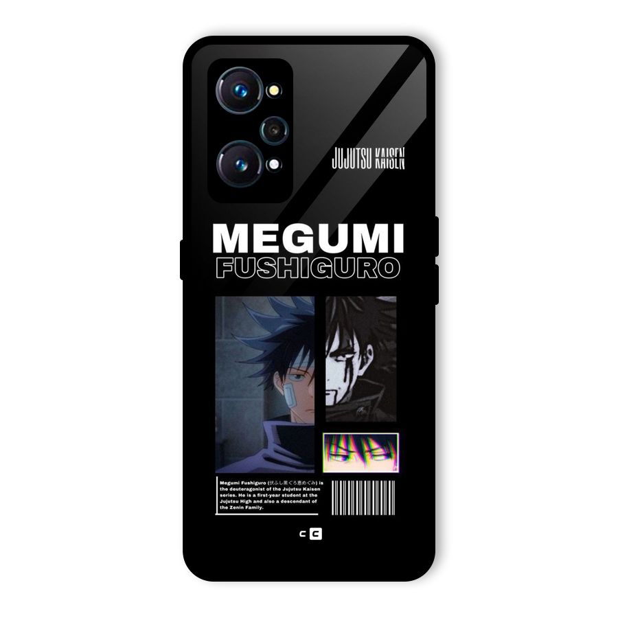 Megumi Fushiguro Glass Back Case for Realme GT Neo2