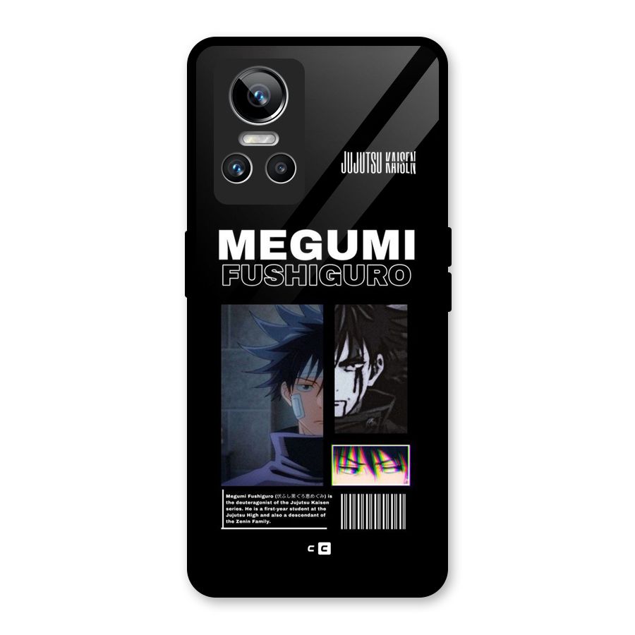 Megumi Fushiguro Glass Back Case for Realme GT Neo 3