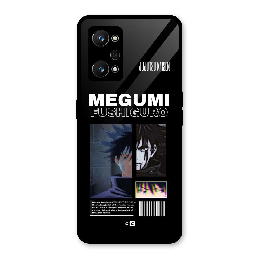 Megumi Fushiguro Glass Back Case for Realme GT Neo 3T
