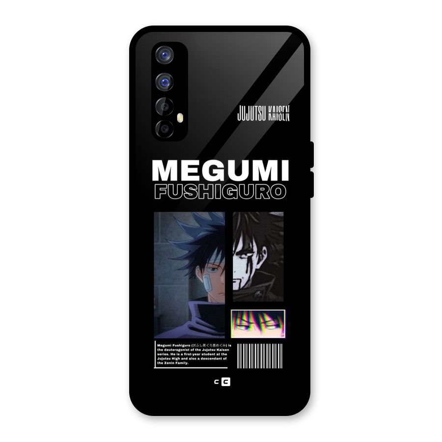 Megumi Fushiguro Glass Back Case for Realme Narzo 20 Pro