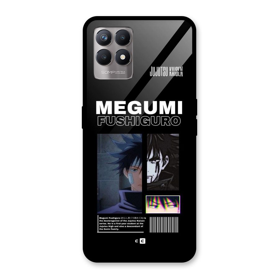Megumi Fushiguro Glass Back Case for Realme Narzo 50