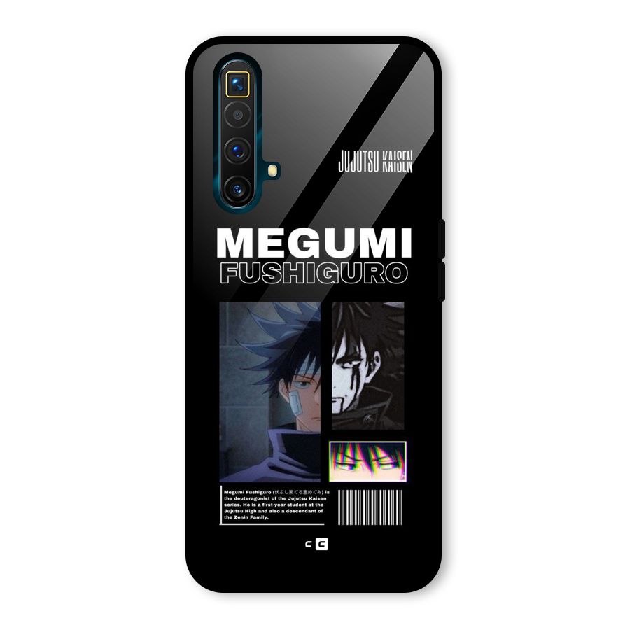 Megumi Fushiguro Glass Back Case for Realme X3 SuperZoom