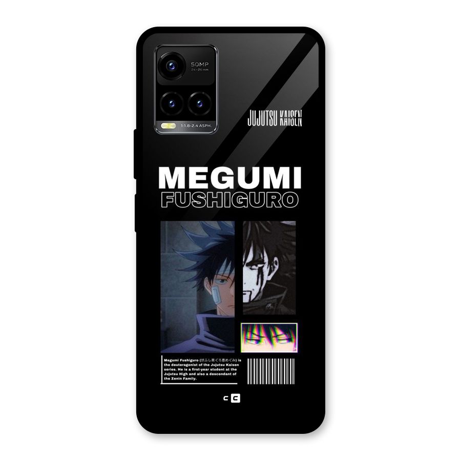 Megumi Fushiguro Glass Back Case for Vivo Y21T