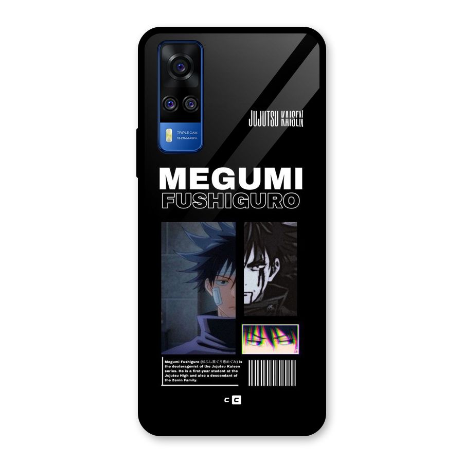 Megumi Fushiguro Glass Back Case for Vivo Y31