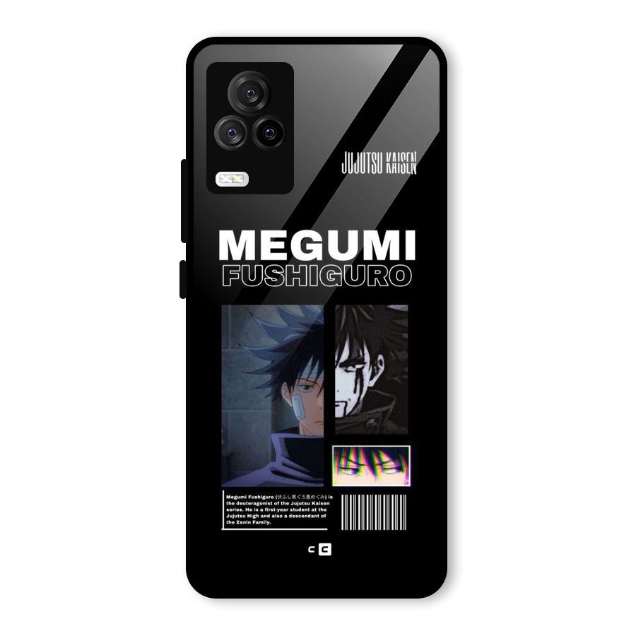 Megumi Fushiguro Glass Back Case for Vivo iQOO 7 Legend 5G