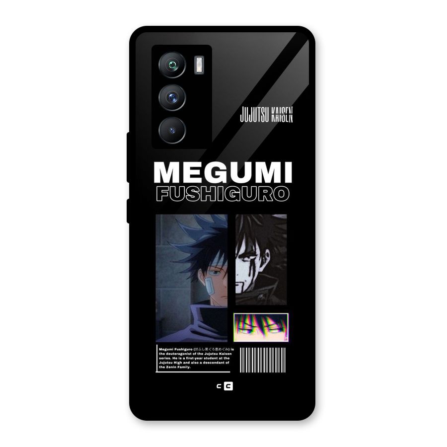 Megumi Fushiguro Glass Back Case for Vivo iQOO 9 SE
