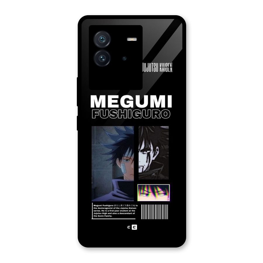 Megumi Fushiguro Glass Back Case for Vivo iQOO Neo 6 5G