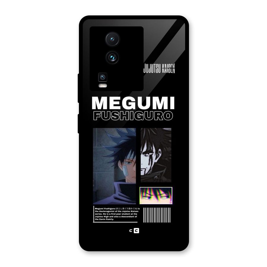 Megumi Fushiguro Glass Back Case for Vivo iQOO Neo 7 Pro