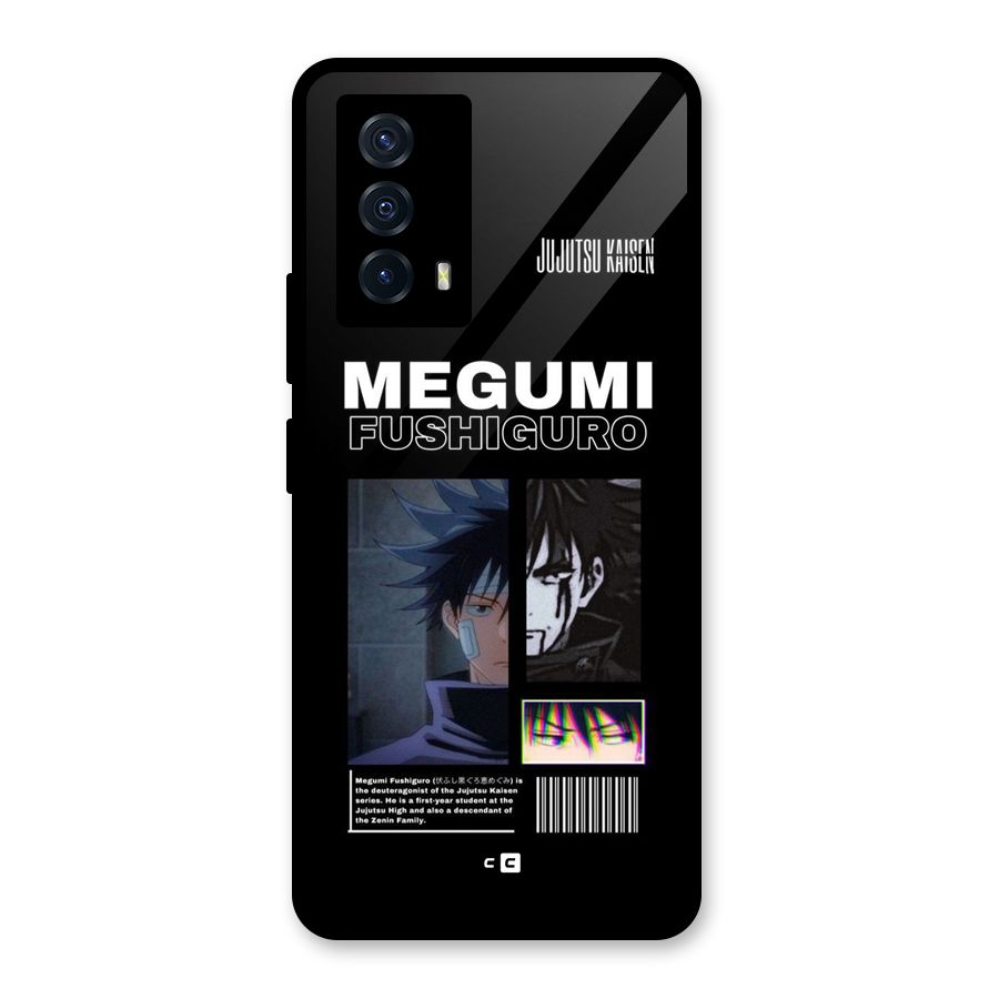 Megumi Fushiguro Glass Back Case for Vivo iQOO Z5