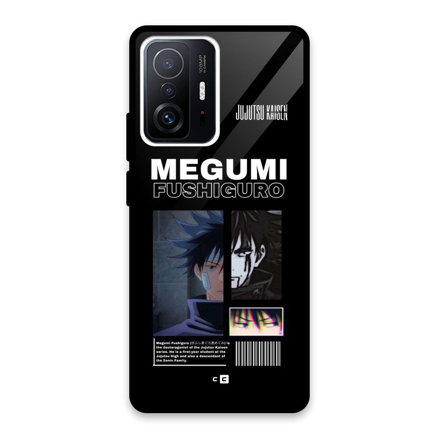 Megumi Fushiguro Glass Back Case for Xiaomi 11T Pro