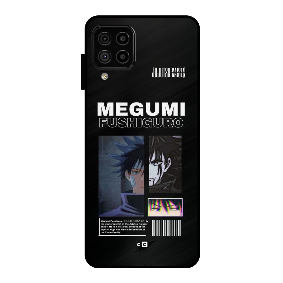 Megumi Fushiguro Metal Back Case for Galaxy A22 4G