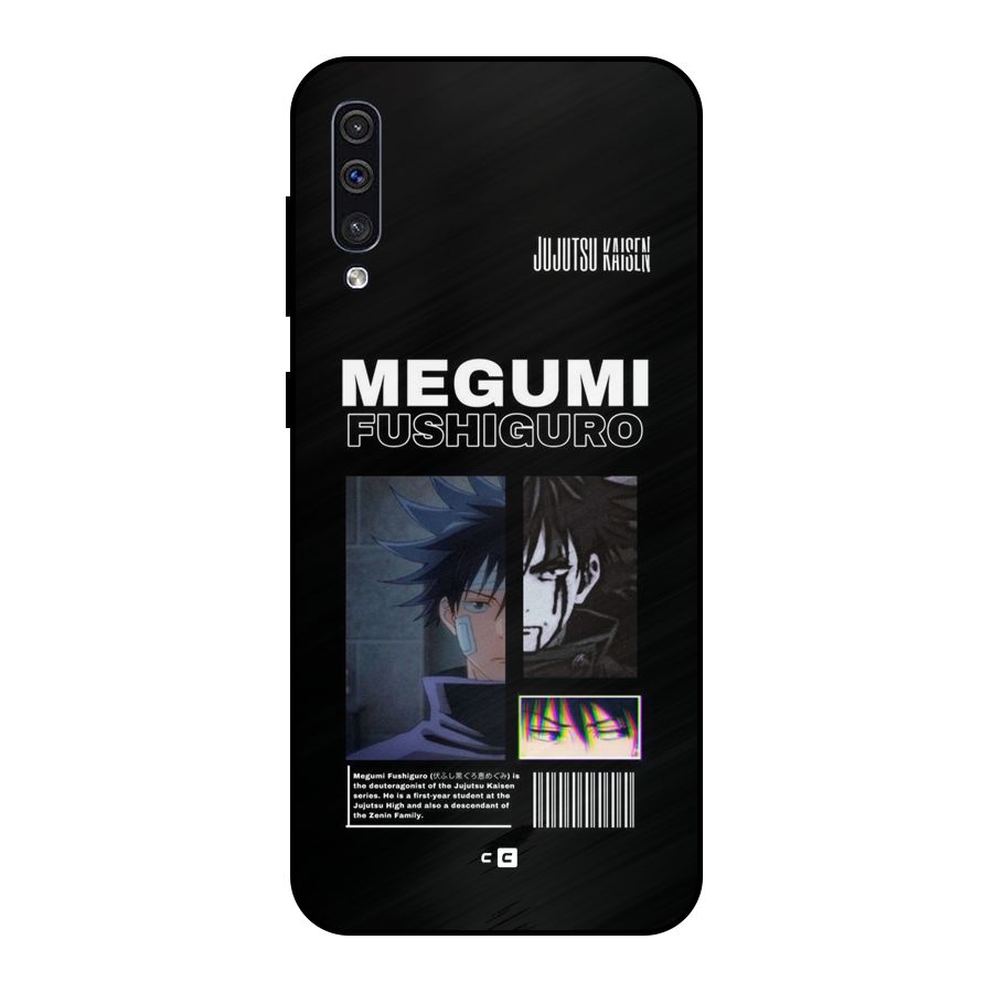 Megumi Fushiguro Metal Back Case for Galaxy A30s