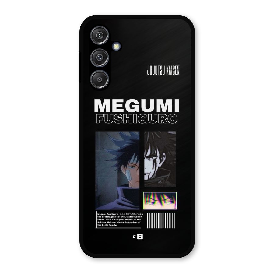 Megumi Fushiguro Metal Back Case for Galaxy M34 5G