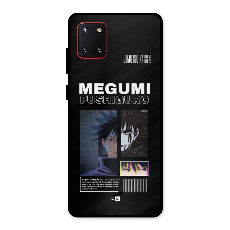 Megumi Fushiguro Metal Back Case for Galaxy Note 10 Lite