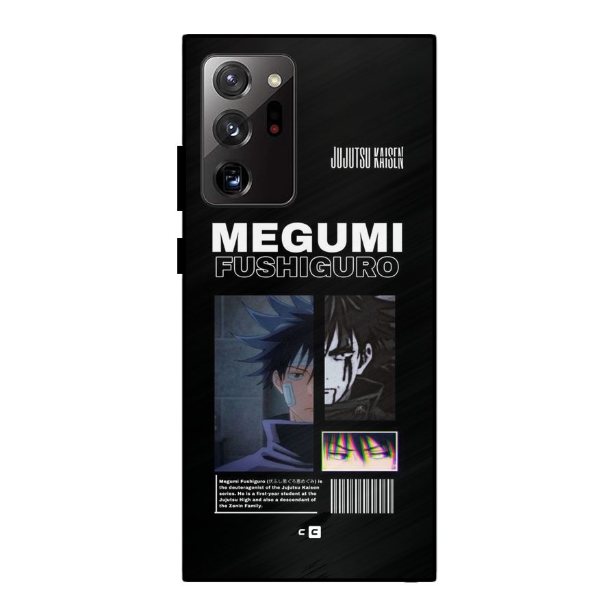 Megumi Fushiguro Metal Back Case for Galaxy Note 20 Ultra 5G