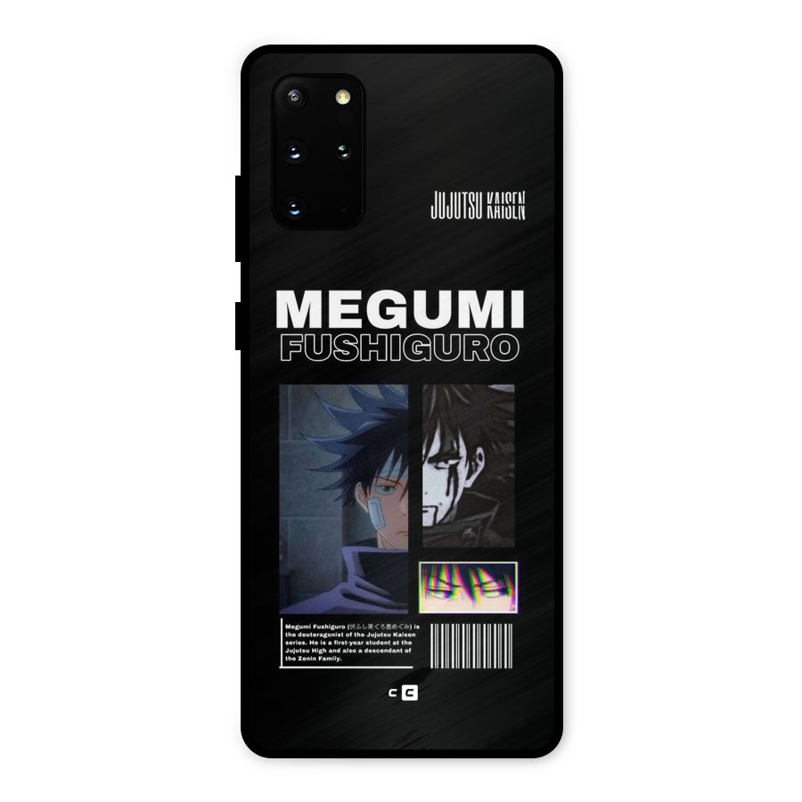 Megumi Fushiguro Metal Back Case for Galaxy S20 Plus