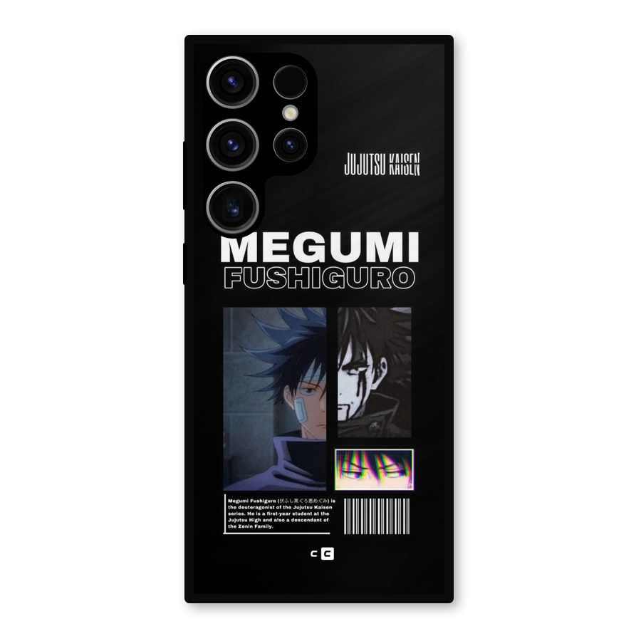 Megumi Fushiguro Metal Back Case for Galaxy S23 Ultra