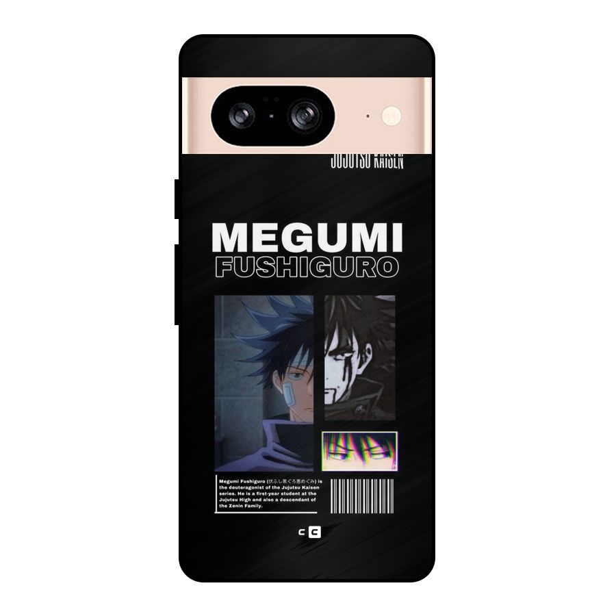 Megumi Fushiguro Metal Back Case for Google Pixel 8