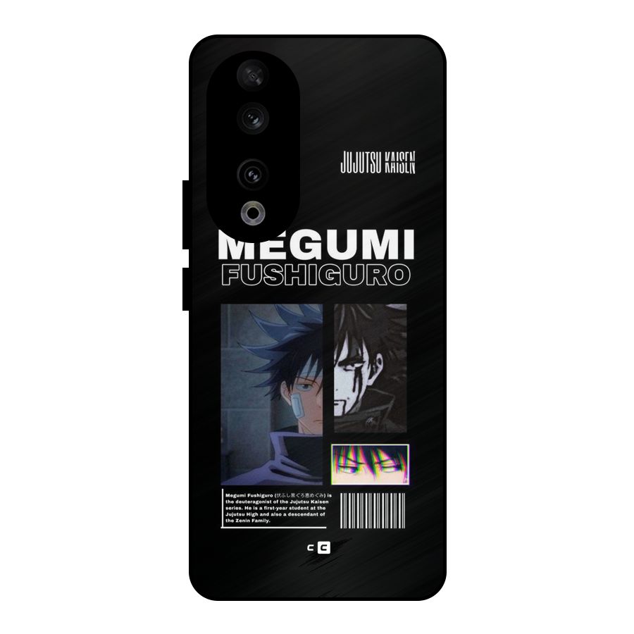 Megumi Fushiguro Metal Back Case for Honor 90