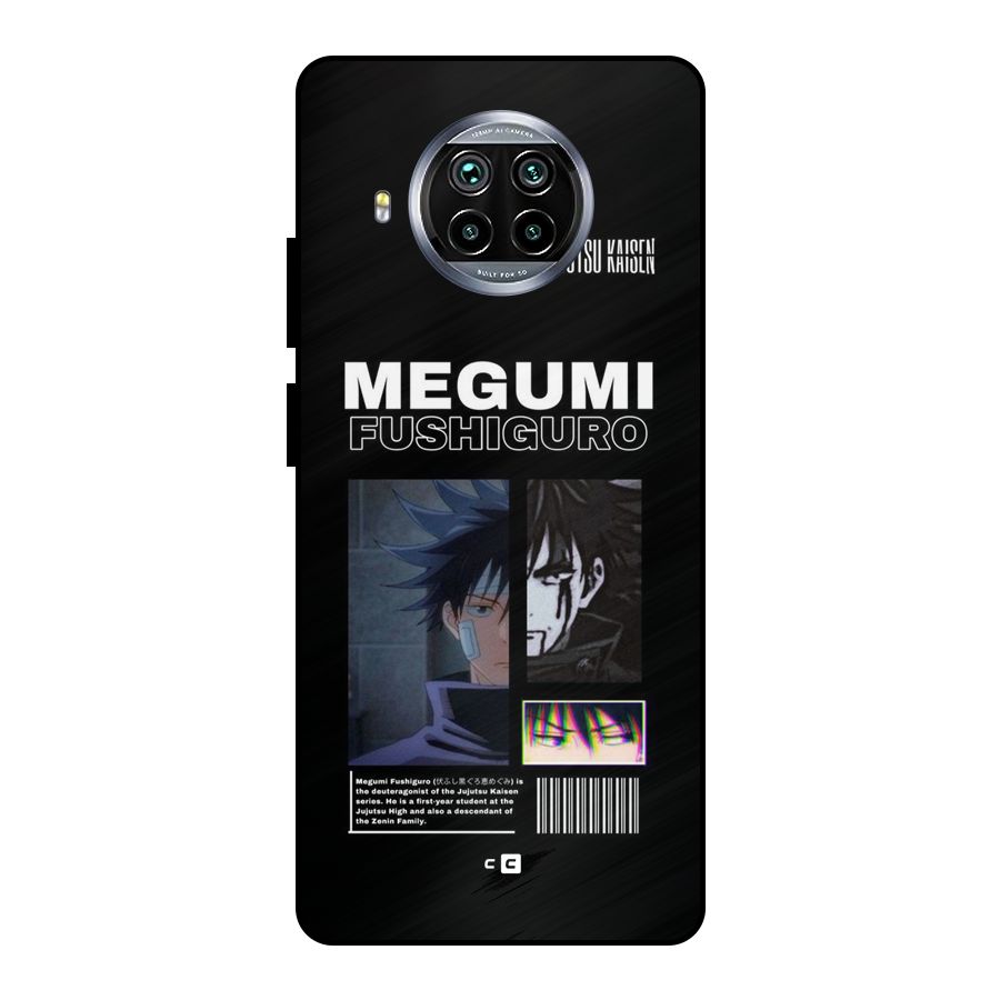 Megumi Fushiguro Metal Back Case for Mi 10i