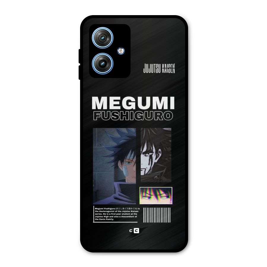Megumi Fushiguro Metal Back Case for Moto G54