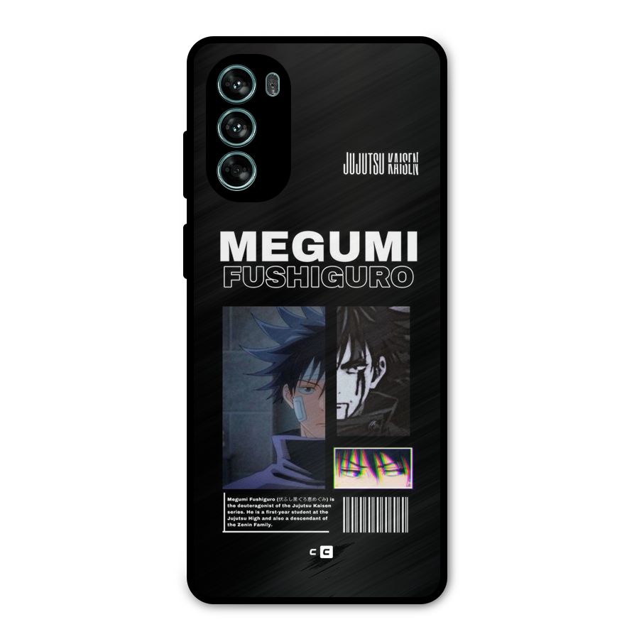 Megumi Fushiguro Metal Back Case for Moto G62