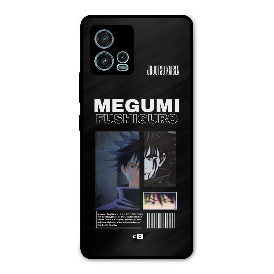 Megumi Fushiguro Metal Back Case for Moto G72