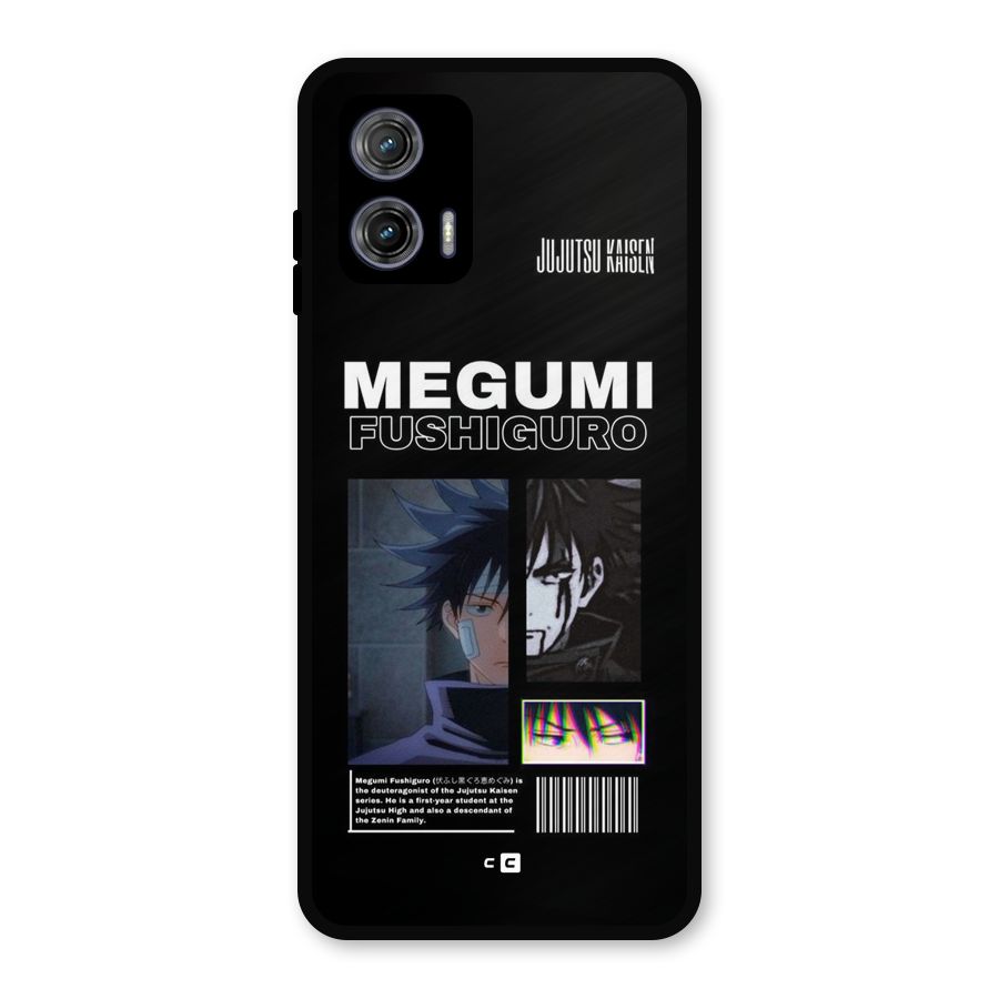 Megumi Fushiguro Metal Back Case for Moto G73