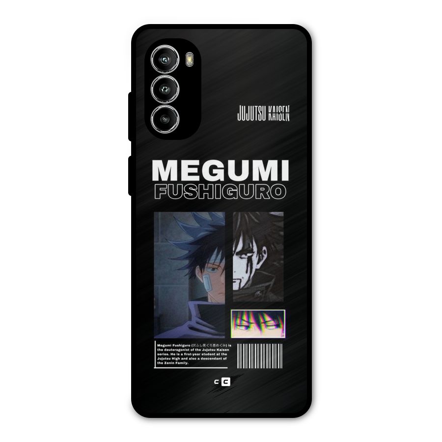 Megumi Fushiguro Metal Back Case for Moto G82