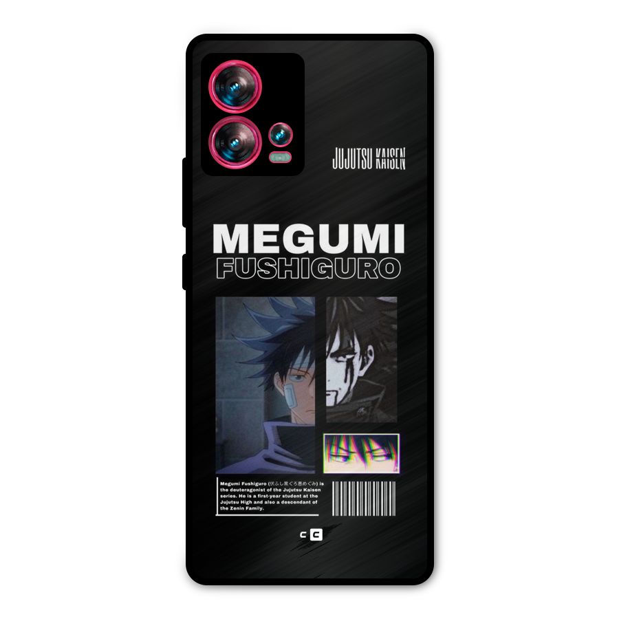 Megumi Fushiguro Metal Back Case for Motorola Edge 30 Fusion