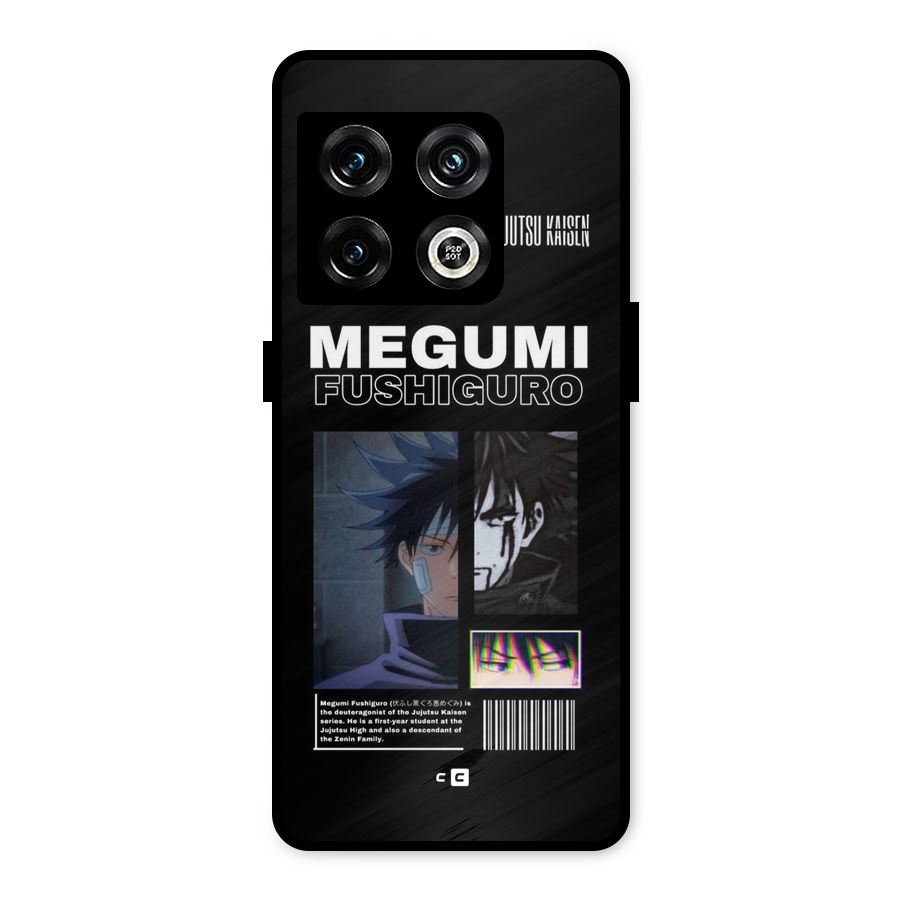 Megumi Fushiguro Metal Back Case for OnePlus 10 Pro 5G