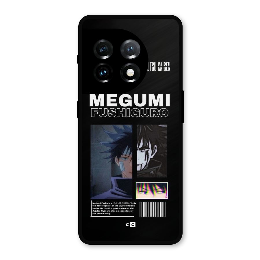 Megumi Fushiguro Metal Back Case for OnePlus 11