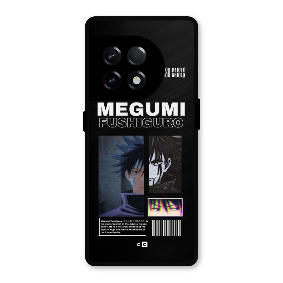 Megumi Fushiguro Metal Back Case for OnePlus 11R