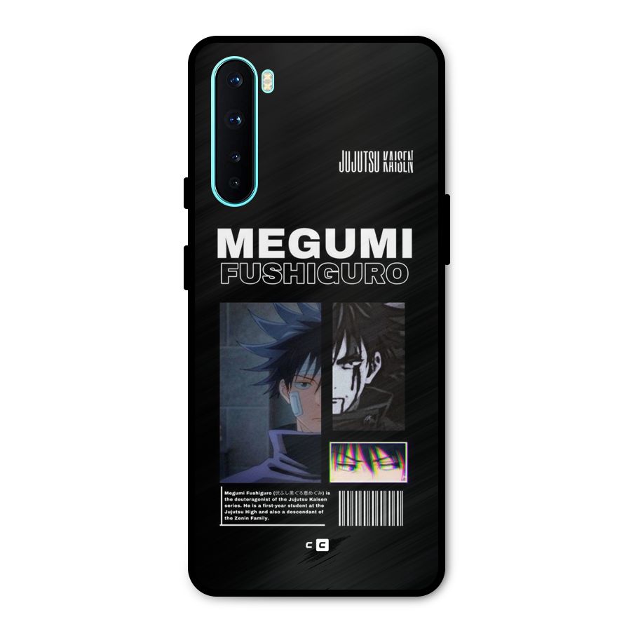 Megumi Fushiguro Metal Back Case for OnePlus Nord