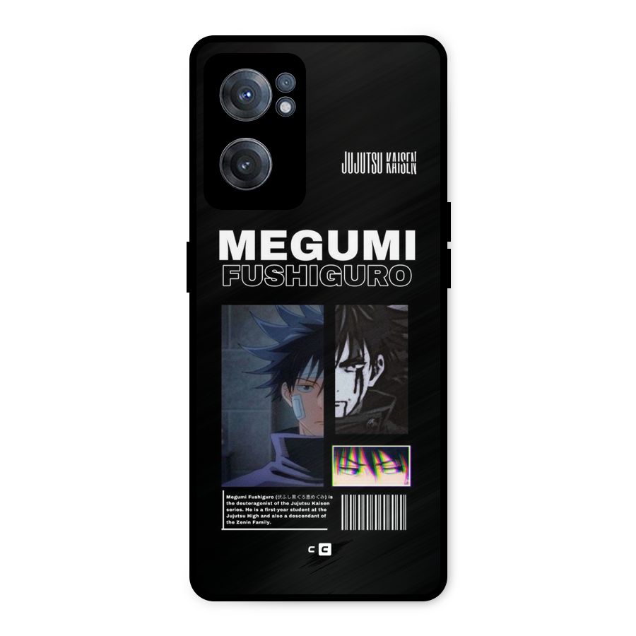 Megumi Fushiguro Metal Back Case for OnePlus Nord CE 2 5G