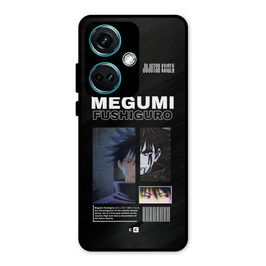 Megumi Fushiguro Metal Back Case for OnePlus Nord CE 3 5G