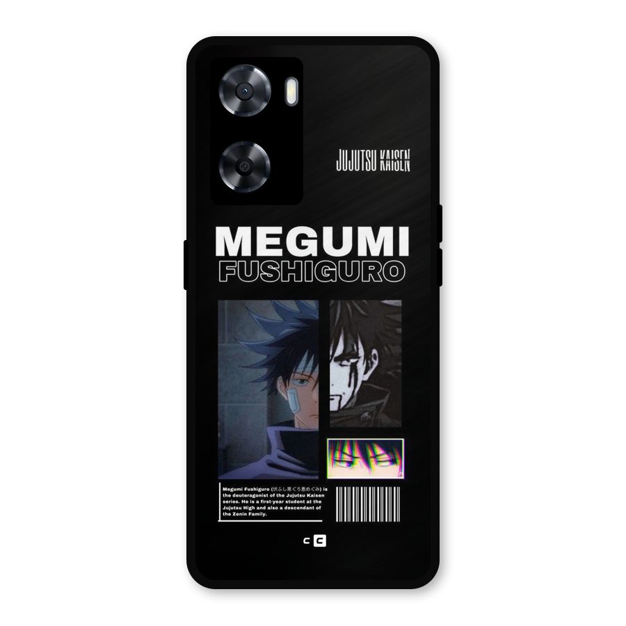 Megumi Fushiguro Metal Back Case for OnePlus Nord N20 SE