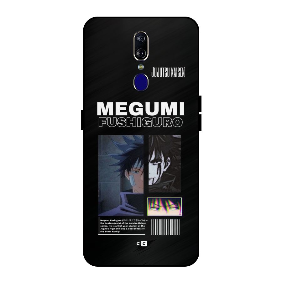 Megumi Fushiguro Metal Back Case for Oppo F11