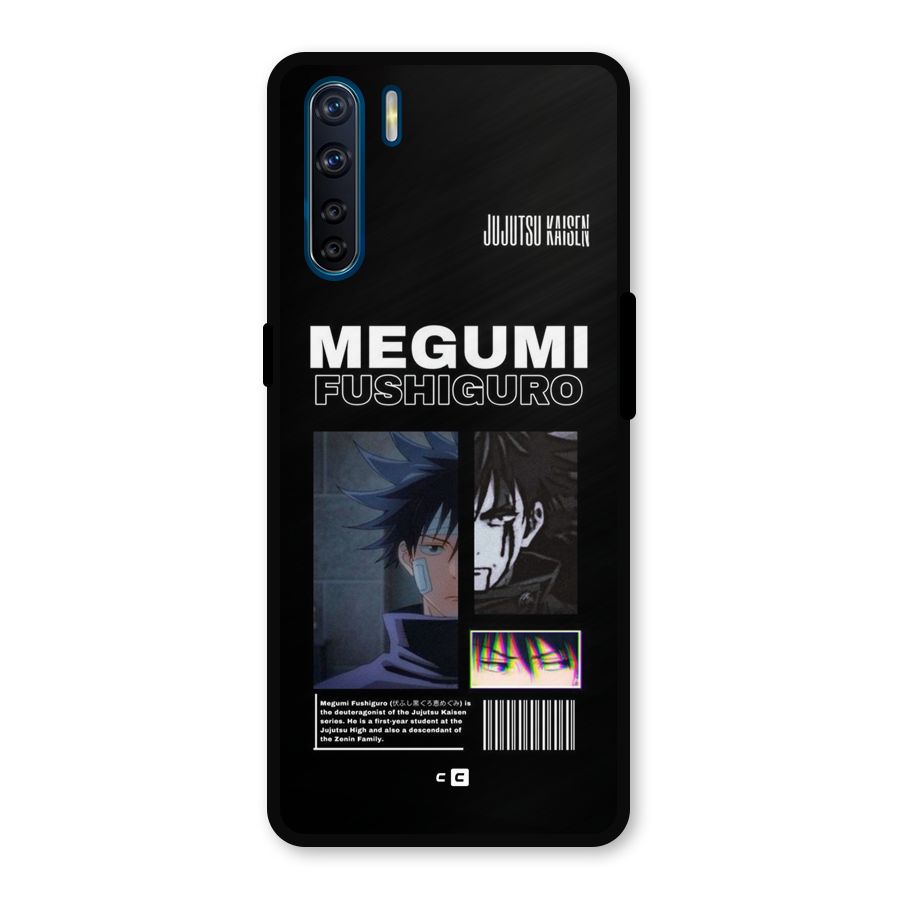 Megumi Fushiguro Metal Back Case for Oppo F15