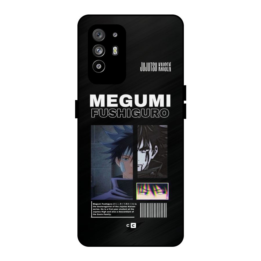 Megumi Fushiguro Metal Back Case for Oppo F19 Pro Plus 5G