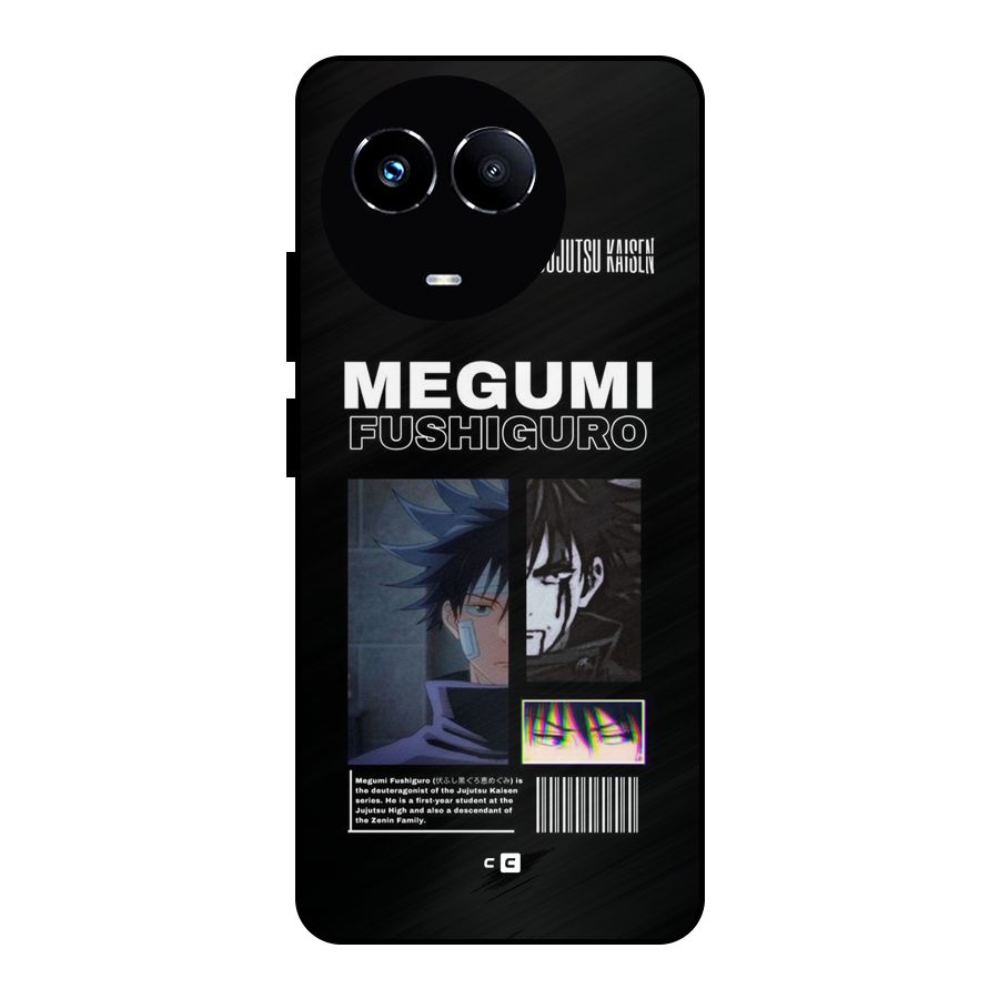 Megumi Fushiguro Metal Back Case for Realme 11X