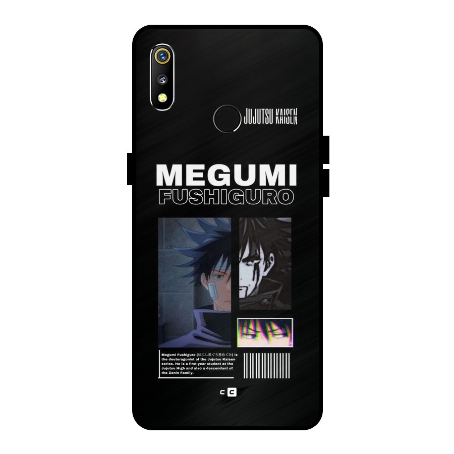 Megumi Fushiguro Metal Back Case for Realme 3i