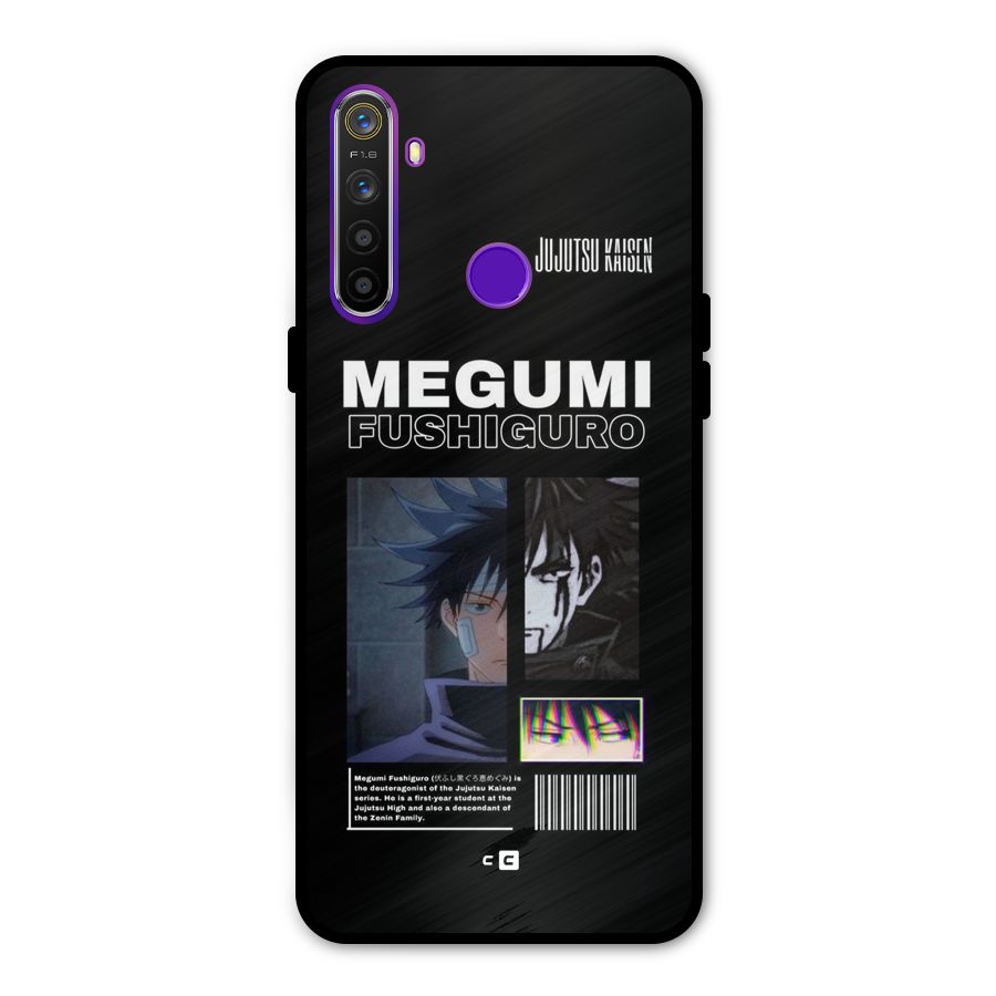 Megumi Fushiguro Metal Back Case for Realme 5