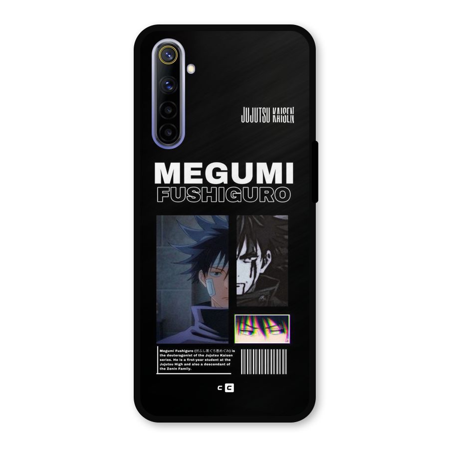 Megumi Fushiguro Metal Back Case for Realme 6i