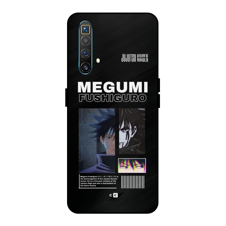 Megumi Fushiguro Metal Back Case for Realme X3